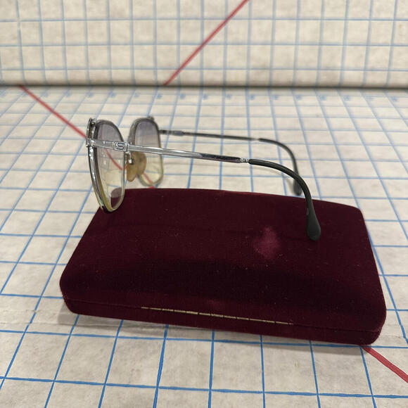 Vintage Square Frames Oversized Glasses Jeweled - Picture 8 of 15